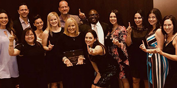 Spine Hospital Accepts 2018 Hospital of the Year Award